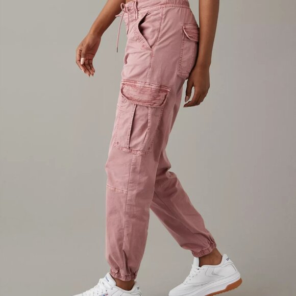 American Eagle Baggy Cargo Jogger Pants / Size 10 - Picture 3 of 14